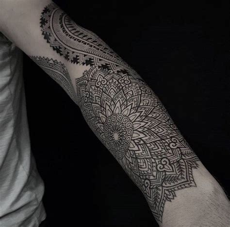 Mandala Sleeve Tattoo Done By Tristan Dead Meat Tattoo