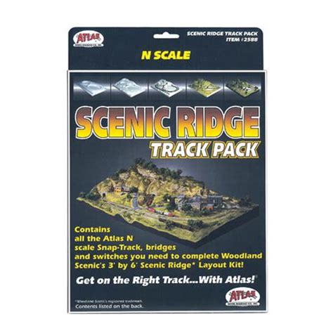 N Scale Atlas 2588 Track Boxed Track Set Track N Scale