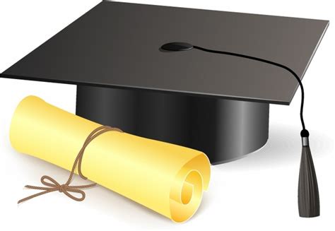 Graduation Hat And Scroll Free Vector Download 2222 Free Vector For