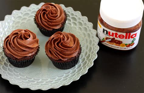 chocolate nutella cupcakes recipe