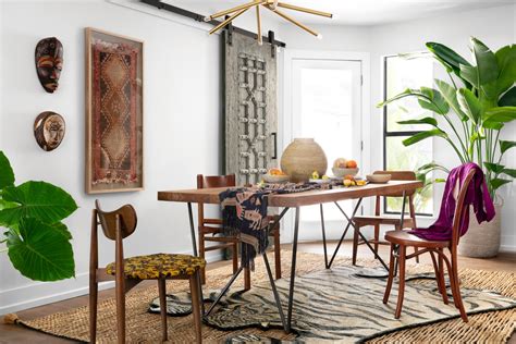 Achieve A Bohemian Style Dining Room Cyrus Rugs