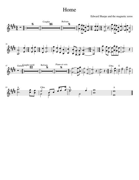Tell me when it's available our professional musicians can transcribe any song you'd like. Home (trumpet sheet) sheet music for Trumpet download free in PDF or MIDI