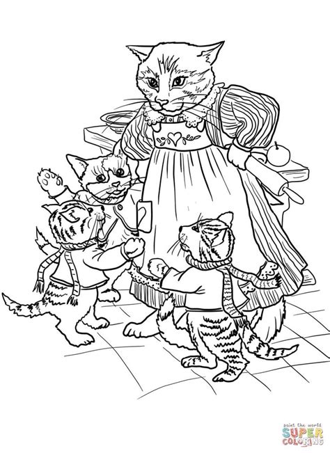 Here is christmas kitten coloring pages. Free Christmas Kitten Coloring Pages