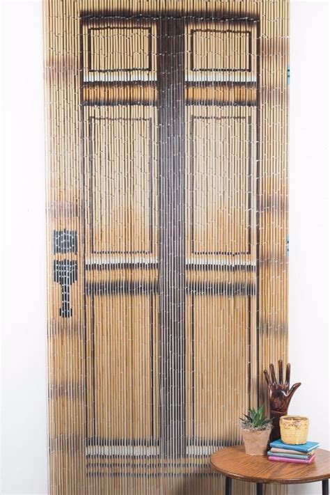 Natural bamboo beaded curtain diamond head palm beads window doors divider. Bamboo Door Beaded Curtain Rasta (With images) | Bamboo ...