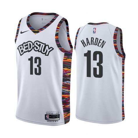 While james harden sounded optimistic about a return to game action last week, he remains without a timeline. Brooklyn Nets Trikot James Harden 13 Nike 2019-2020 City Edition Swingman - Herren