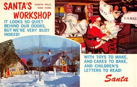 group of 11 north pole new york santa claus vintage postcards k96819 mary l martin ltd postcards