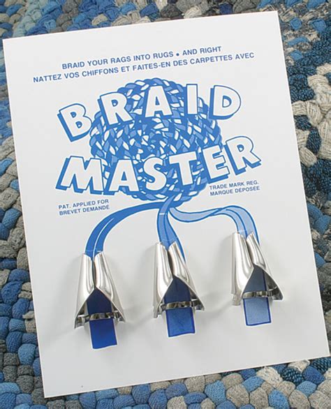 Braid Master Set Of Three Rug Making Equipment Halcyon Yarn