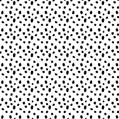 Vector Black Dot Pattern On White Background Stock Illustration