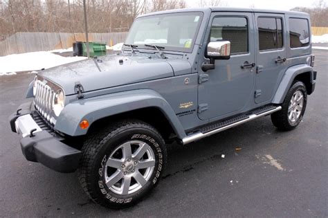 Used 2015 Jeep Wrangler Unlimited Sahara 4wd For Sale 28800 Metro