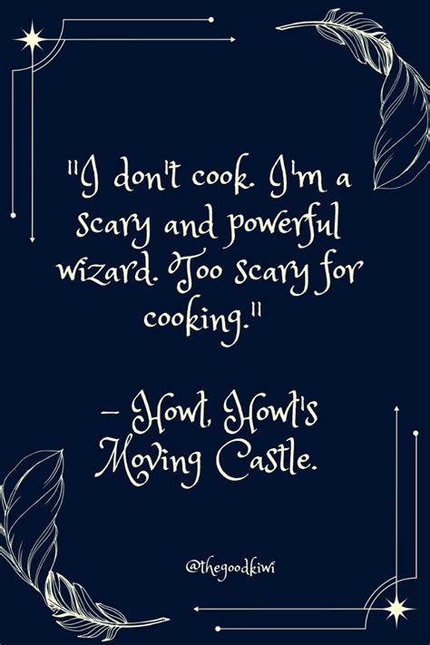 Howl Jenkins Pendragon Quotes Studio Ghibli Howls Moving Castle