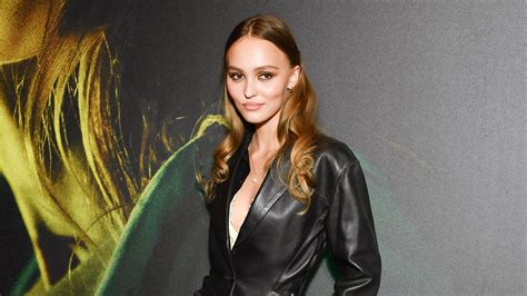 Lily Rose Depp Has The French Girl Alternative To The Classic Biker Jacket Vogue