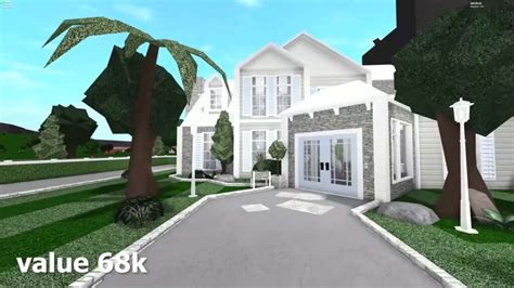 Bloxburg House Ideas 2 Story Aesthetic