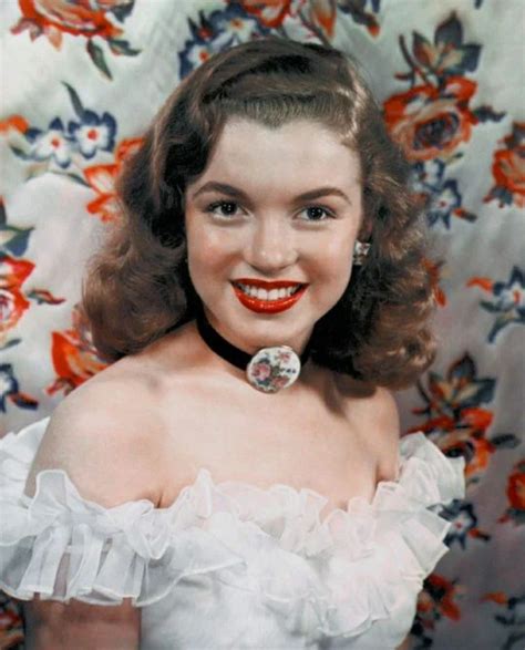 Norma Jeane Mortenson Poses For A Portrait In 1946 In Los Angeles California Photo By Richard