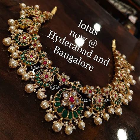 Indian Jewellery Designs South India Jewels Ruby Necklace Designs