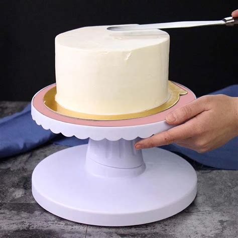 New Arrival Pratical Cake Turntable Platform Round Rotating 360 Degrees