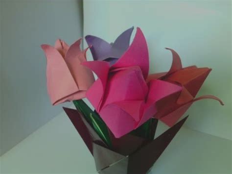 Order beautiful flowers for teacher's day from ferns n petals. Origami flower for Teachers day | Teachers day origami ...