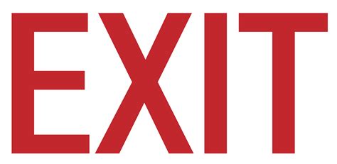 Exit Png All Png All