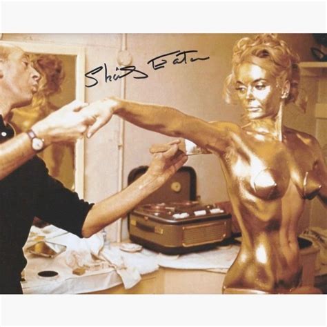 James Bond Goldfinger Signed By Shirley Eaton Jill Masterson
