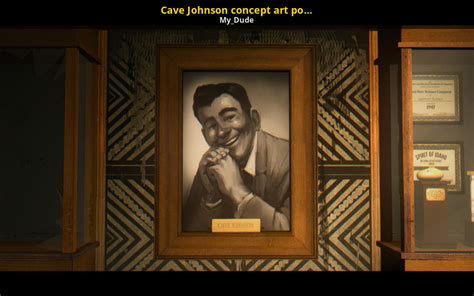 Cave Johnson Concept Art Portrait Portal 2 Mods