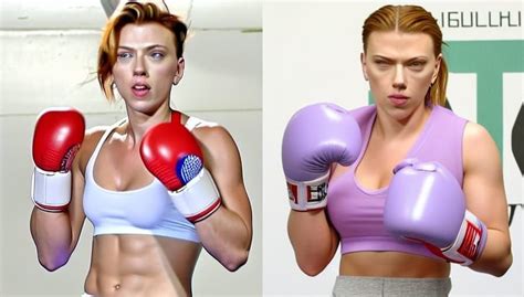 Scarlett Johansson Boxing 3 By Comradeiosif On Deviantart