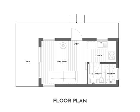 Modern Cabin House 12 X 20 240 Sq Ft Tiny House Etsy Россия 2022