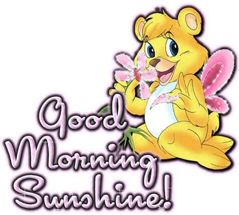 Good Morning Sunshine Bear Flowers 