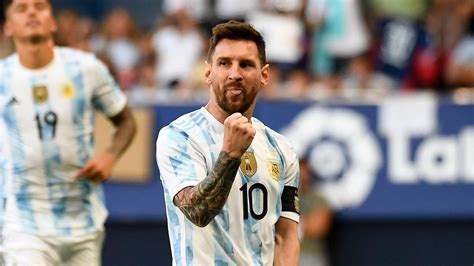 Lionel Messi Scores All Five Goals As Argentina Thrash Estonia In An