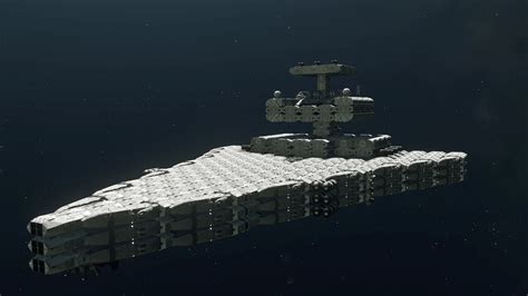 Starfield Ship Master Builds A Star Wars Imperial Destroyer So Epic