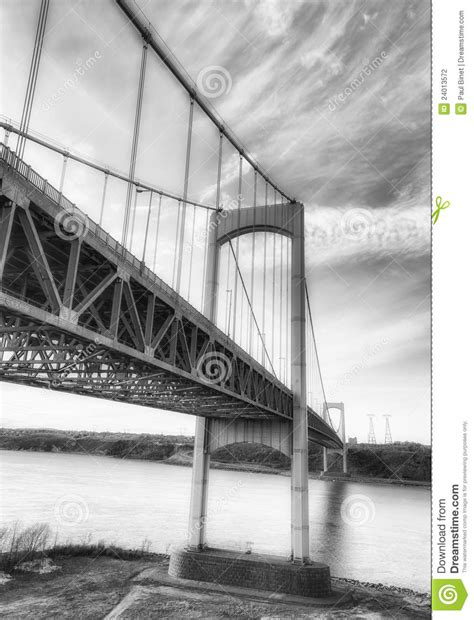 Suspension Bridge Stock Photo Image Of Landscape Road 24013572
