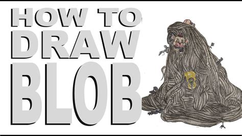 How To Draw The Blob Fnaf Security Breach Youtube
