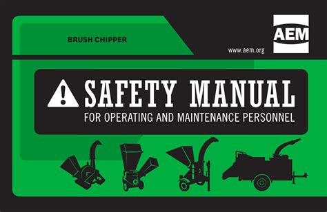 AEM releases new safety guidelines for brush chippers