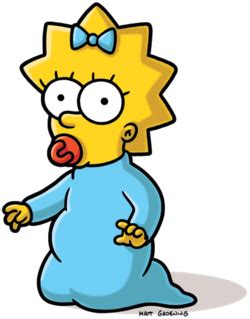 Image Maggie Simpson PNG Transparent Background Free Download FreeIconsPNG