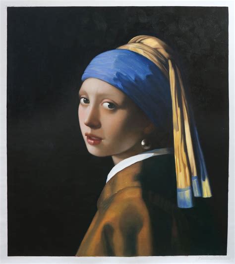 Girl With A Pearl Earring Johannes Vermeer Paintings