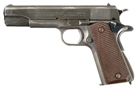 Scarce Original Wwii Us Army Coltithaca Model 1911a1 Pistol