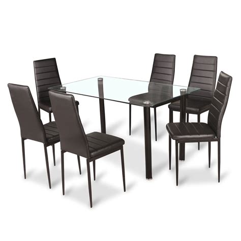 Si necesitas renovar tu comedor y darle el mejor estilo a tu ambiente, entonces tenemos lo ideal para ti. Juego de Comedor 6 Sillas Cubierta de Vidrio Idetex Emi ...