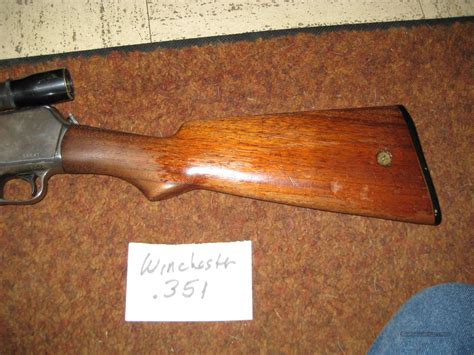 Winchester Model 1907 351 Rifle For Sale