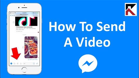 First, you need to open the video you want to rotate in photos app. How To Send A Video In Facebook Messenger - YouTube