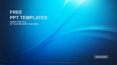 Blue Wave Abstract PowerPoint Templates + Download Free