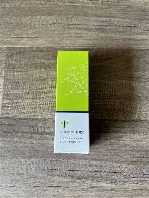 Gundry MD Polyphenol Dark Spot Diminisher Anti Aging Serum Product 1oz