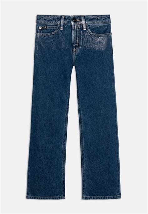 Calvin Klein Jeans Wide Leg Jeans Straight Leg Silverblue