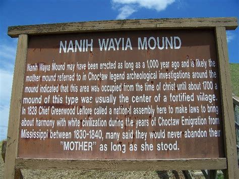 Nanih Wayia Mound Sign Source 201108