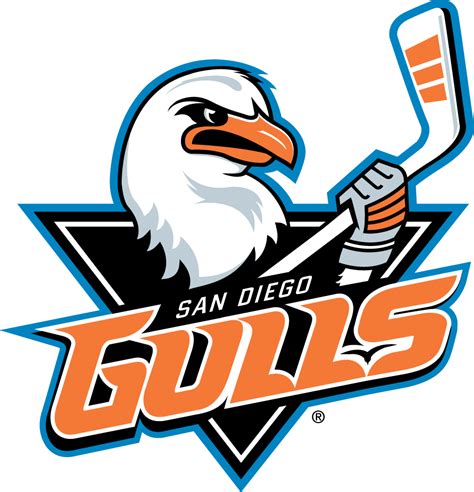 San Diego Gulls Primary Logo American Hockey League Ahl Chris