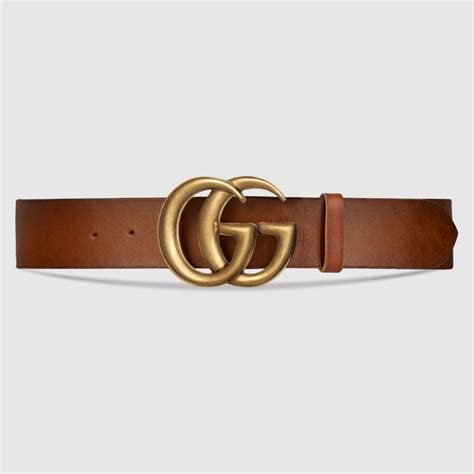 Update your wardrobe with gucci belt and shop the finest edit of gucci online at mytheresa and explore more than 200 international luxury brands for women. Gucci Unisex Gucci Leather Belt with Double G Buckle in ...