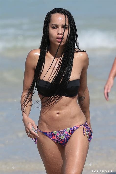 Zoe Kravitz On The Beach In Miami Pictures POPSUGAR Celebrity Photo 12