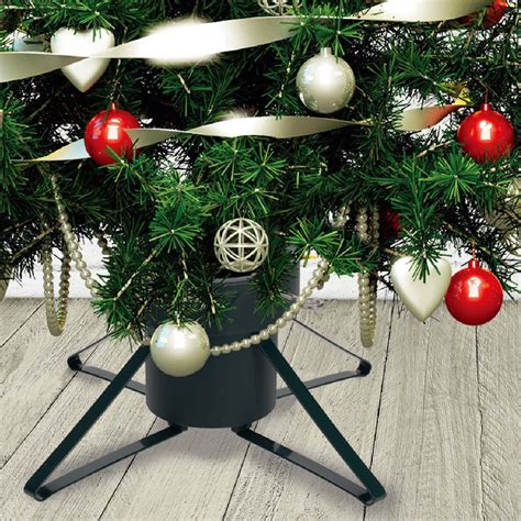 Large Metal Christmas Tree Stand For Real Xmas Trees Traditional Base