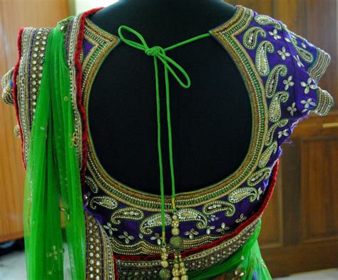 Models Of Blouse Designs Embroidery Blouse Designs