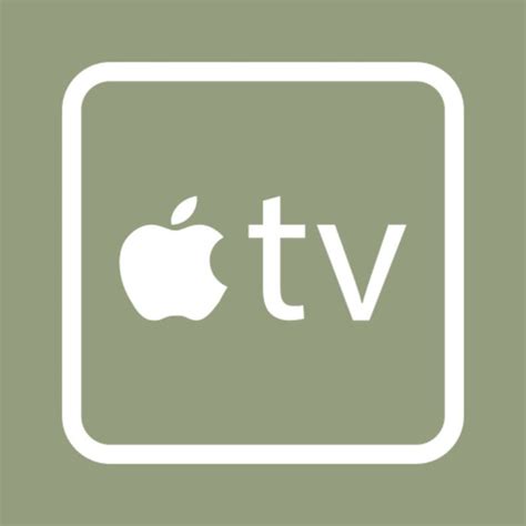 iphone ios 14 app icon sage green apple tv in 2021 | Iphone photo app