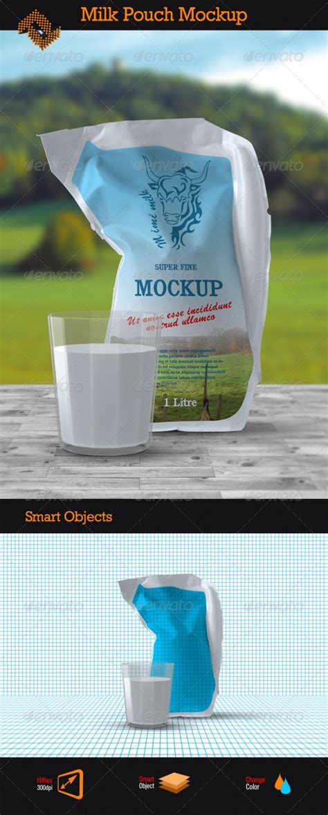 Download 10764+ Milk Pouch Mockup Free Amazing PSD Mockups File