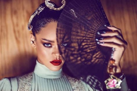 Rihanna Princess For Harpers Bazaar China The Enchanted Boudoir