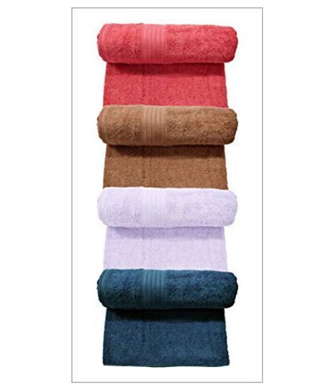 Bombay Dyeing Set Of 4 Cotton Bath Towel Multi Buy Bombay Dyeing Set